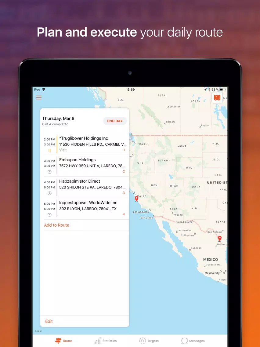 Screenshot di AFS Retail Execution 6.4 iPad 
